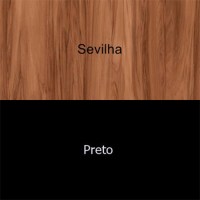 Cor Sevilha-Preto